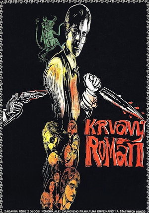 Krvavý román poszter
