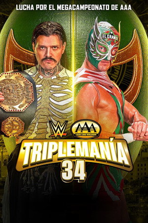 AAA Triplemanía 34 - Sunday poszter