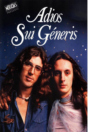 Adiós Sui Géneris poszter