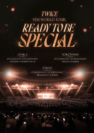 TWICE 5TH WORLD TOUR 'READY TO BE' in JAPAN SPECIAL poszter