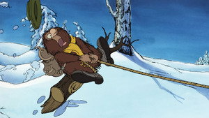 Solan, Ludvig og Gurin med reverompa háttérkép