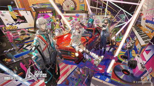 《明日方舟》2024「音律联觉-不觅浪尘」 háttérkép