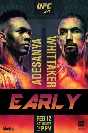 UFC 271: Adesanya vs. Whittaker 2 poszter