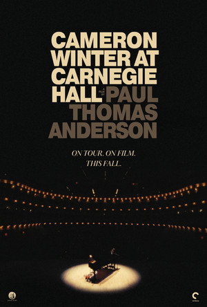 Cameron Winter at Carnegie Hall poszter