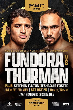 Sebastian Fundora vs. Keith Thurman poszter