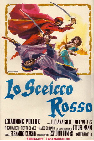 Lo sceicco rosso poszter