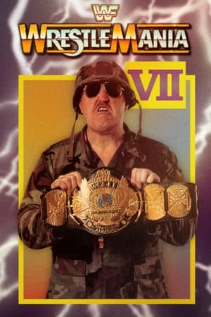 WWE WrestleMania VII poszter