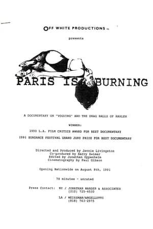 Paris Is Burning: The Outtakes poszter