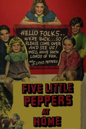 Five Little Peppers at Home poszter