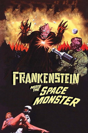 Frankenstein Meets the Space Monster poszter