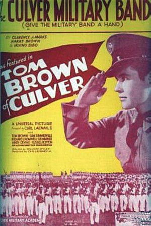 Tom Brown of Culver poszter