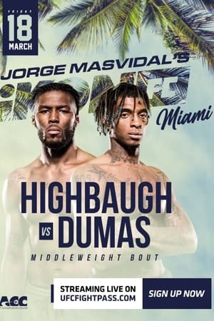 Jorge Masvidal's iKON FC 2: Dumas vs. Highbaugh poszter