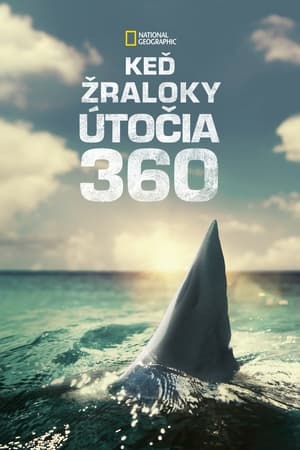 Cápák a strandon 360 poszter