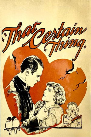 That Certain Thing poszter
