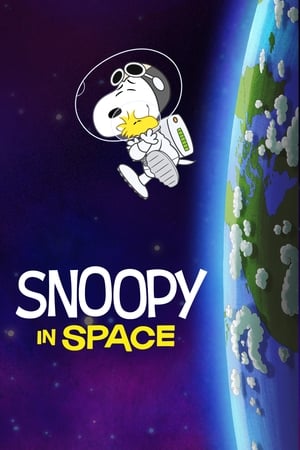 Snoopy az űrben poszter