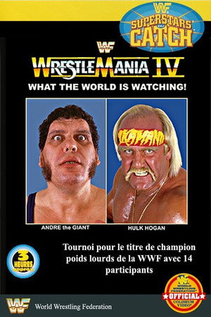 WWE WrestleMania IV poszter