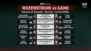 UFC Fight Night 186: Rozenstruik vs. Gane háttérkép