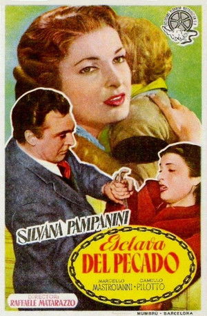 La schiava del peccato poszter