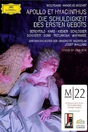 Mozart Apollo et Hyacinthus poszter