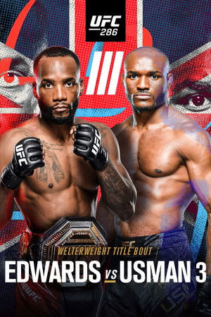 UFC 286: Edwards vs. Usman 3 poszter