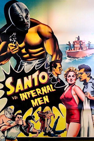 Santo contra hombres infernales poszter
