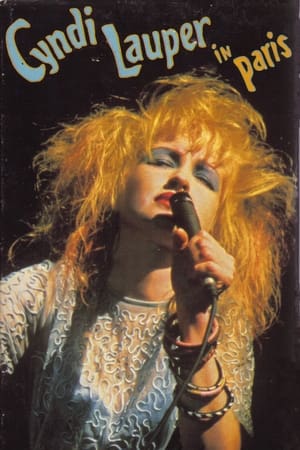 Cyndi Lauper -  Live in Paris poszter