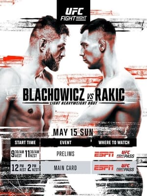 UFC on ESPN 36: Błachowicz vs. Rakić - Prelims poszter