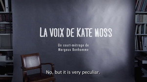 La voix de Kate Moss háttérkép