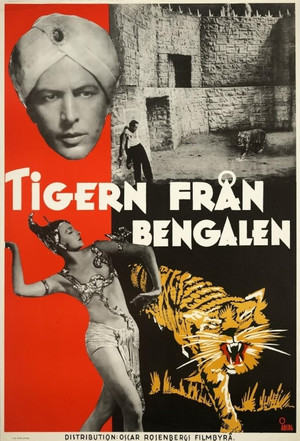 Der Tiger von Eschnapur poszter