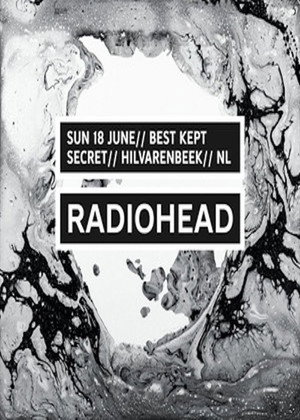 Radiohead: Best Kept Secret 2017 poszter