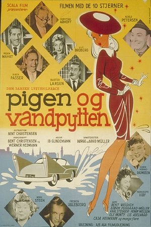 Pigen og vandpytten poszter