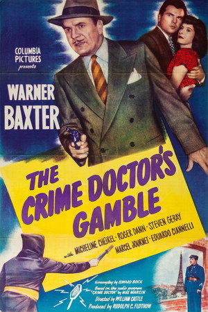 The Crime Doctor's Gamble poszter