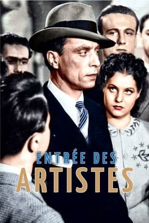 Entrée des artistes poszter