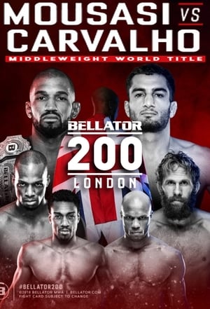 Bellator 200: Carvalho vs. Mousasi poszter