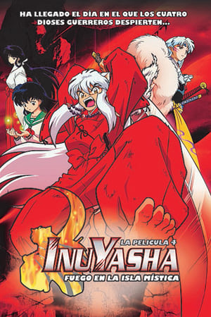 InuYasha Film 4. - A vörösen lángoló Haurai-sziget poszter