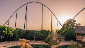 Port Aventura la techno des attractions háttérkép