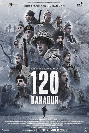120  बहादुर poszter