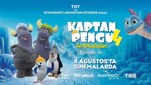 Kaptan Pengu ve Arkadaşları 4: Buzuldaki Sır háttérkép