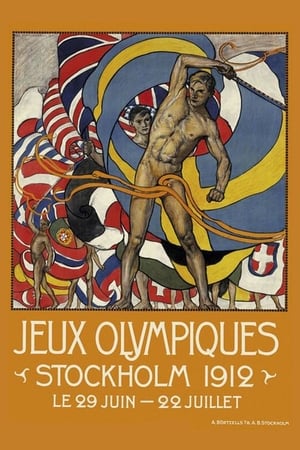 The Games of the V Olympiad Stockholm, 1912 poszter