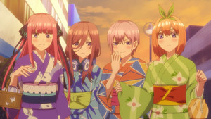 五等分の花嫁 1. évad Ep.4 4. epizód