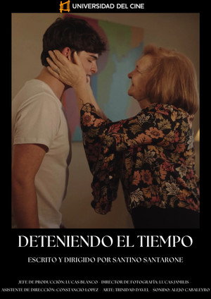 Deteniendo el tiempo poszter