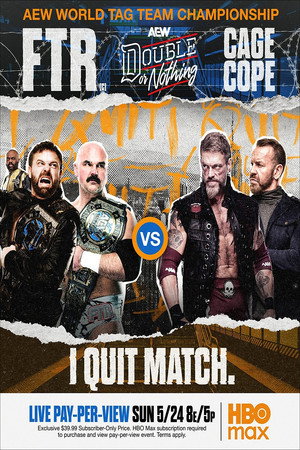 AEW Double or Nothing 2026 poszter