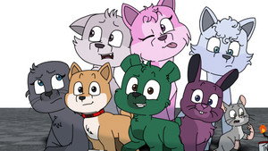 Eight Friendly Animals! kép