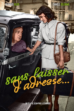 Sans laisser d'adresse poszter