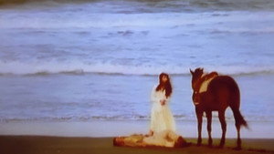 馬と女と犬 háttérkép