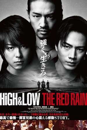 HiGH&LOW THE RED RAIN poszter