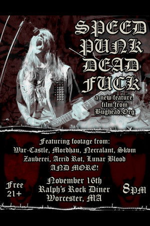 Speed Punk Dead Fuck poszter