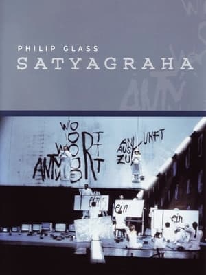 Philip Glass: Satyagraha poszter