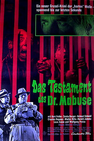 Das Testament des Dr. Mabuse poszter