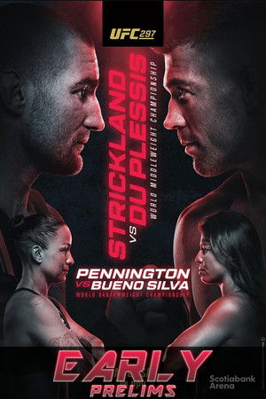 UFC 297: Strickland vs. du Plessis poszter